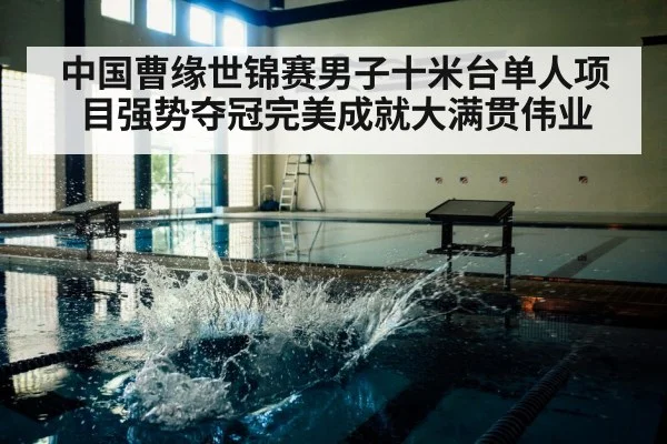 中国曹缘世锦赛男子十米台单人项目强势夺冠完美成就大满贯伟业